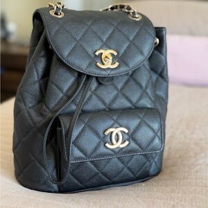 CHANEL Duma leather backpack